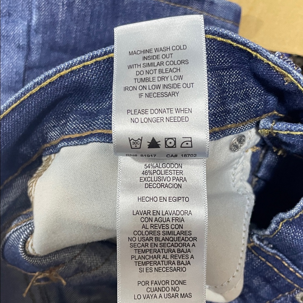 🤝 3 for $20 Levi's Dark Blue Slim Straight Jeans - Picture 8 of 8